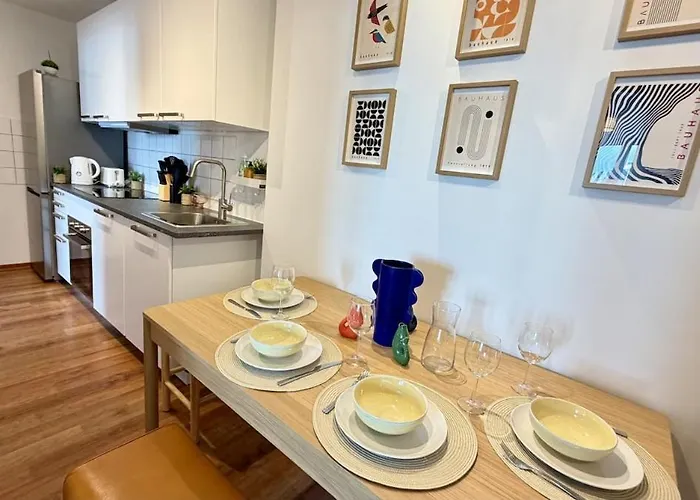 Apartamento Beckhomes Munich, Stylish, & Modern 3br Up To 7 Pax *